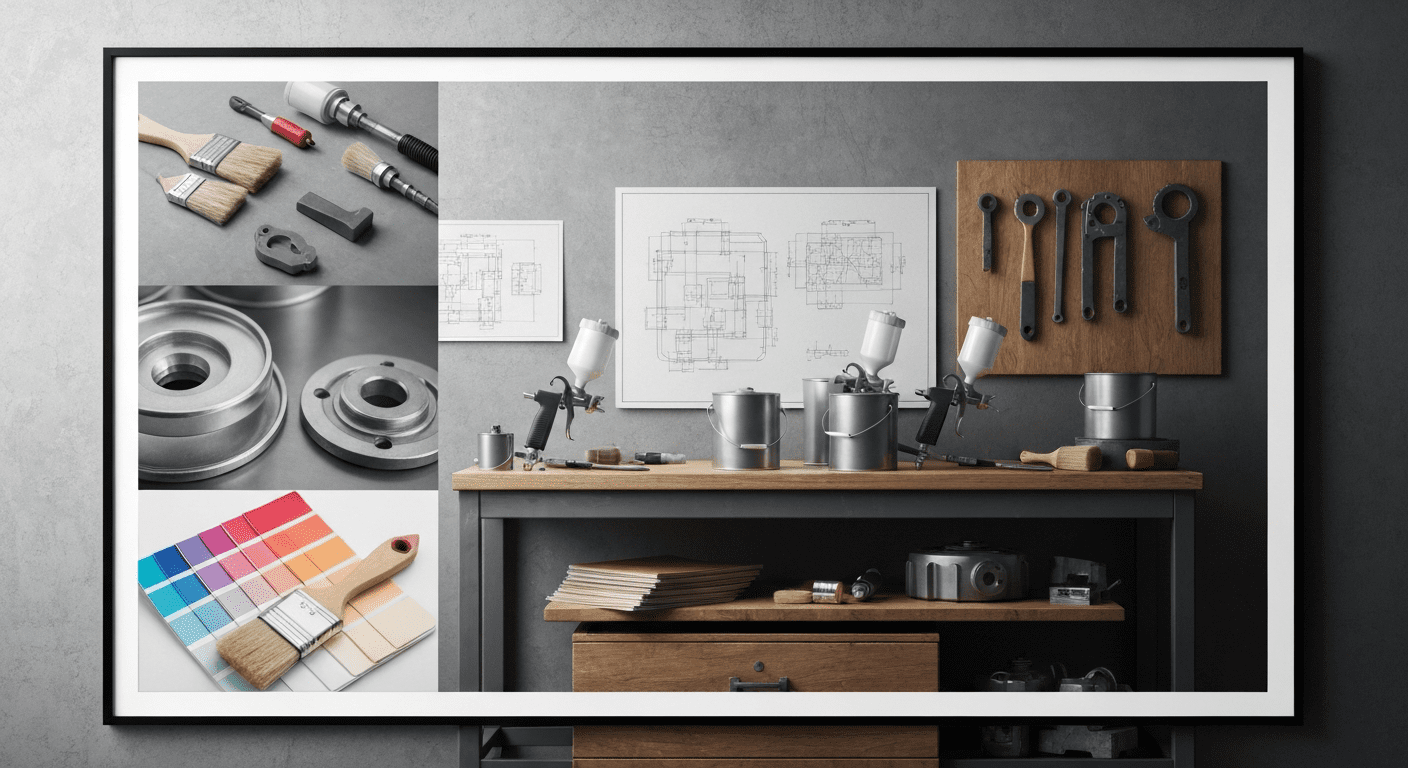 Image for the article 'Best Paint for Machinery and Engineering: A Comprehensive Guide to Selection' regarding paints industry.