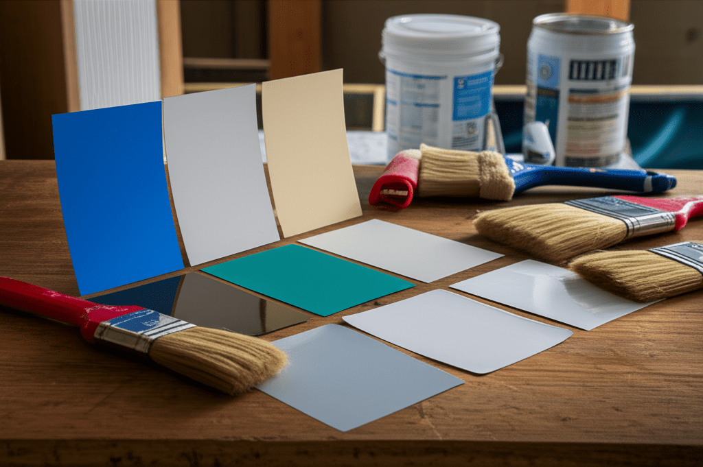 Comparing Paint Finishes for Construction Chemicals