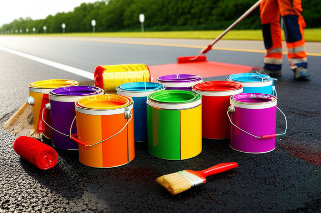 Comprehensive Road and Lane Marking Paints in Ahmedabad