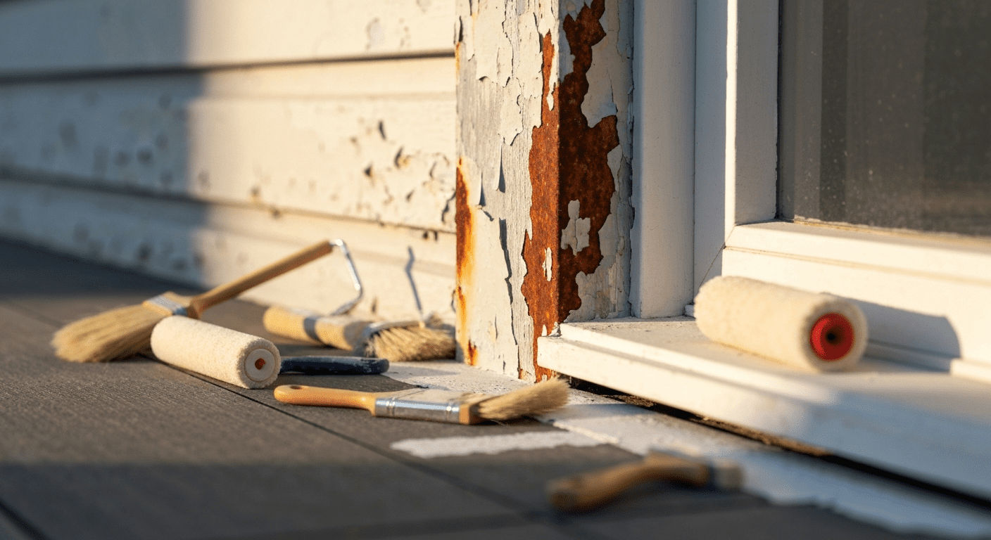 Image for the article 'Corrosion Protection Strategies for Homes in Ahmedabad' regarding paints industry.