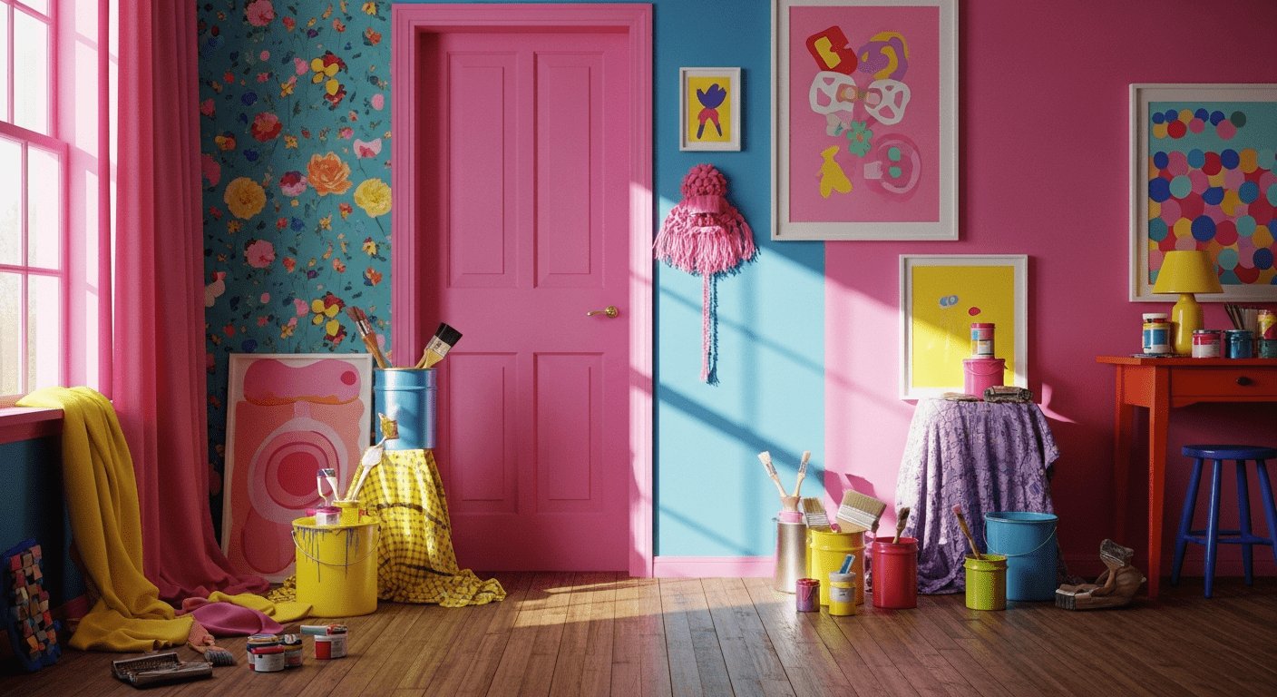 Creative Paint Color Contrasts for Kids’ Rooms