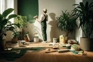 Image for the article 'Eco-Friendly Hygiene Coatings: A Sustainable Choice for Homes' regarding paints industry.