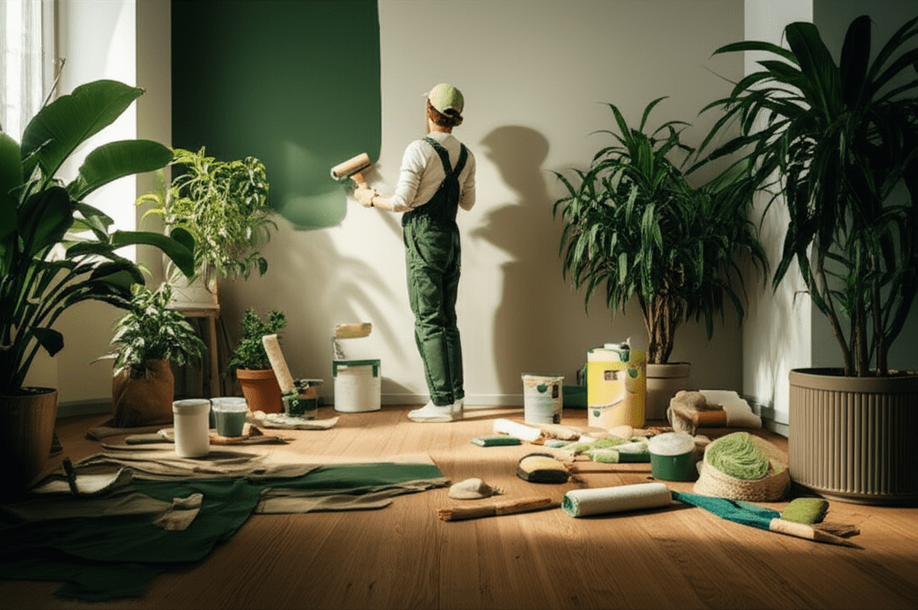 Image for the article 'Eco-Friendly Hygiene Coatings: A Sustainable Choice for Homes' regarding paints industry.