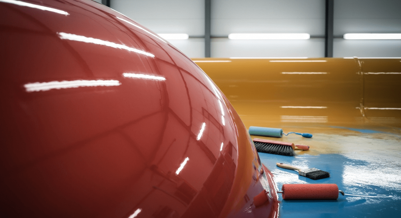 Image for the article 'Enhance Aesthetic Appeal with Tank Coating & Liners' regarding paints industry.