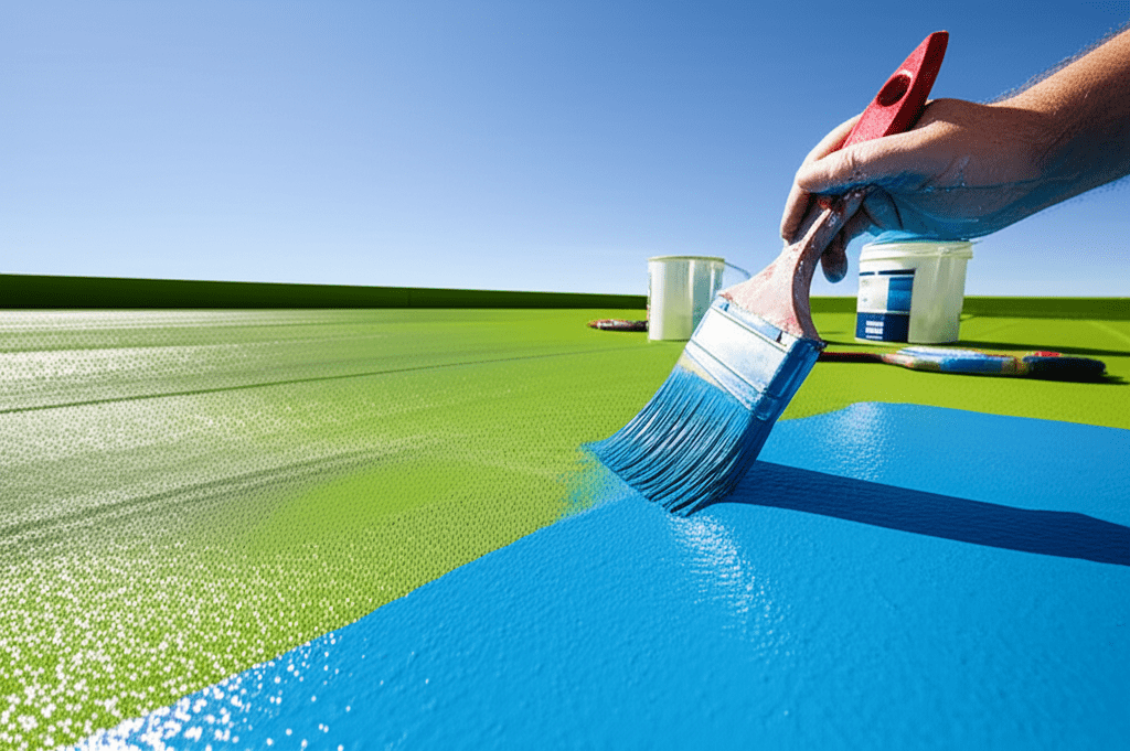 Enhance Energy-Saving Roof Treatments with Decorative Paints