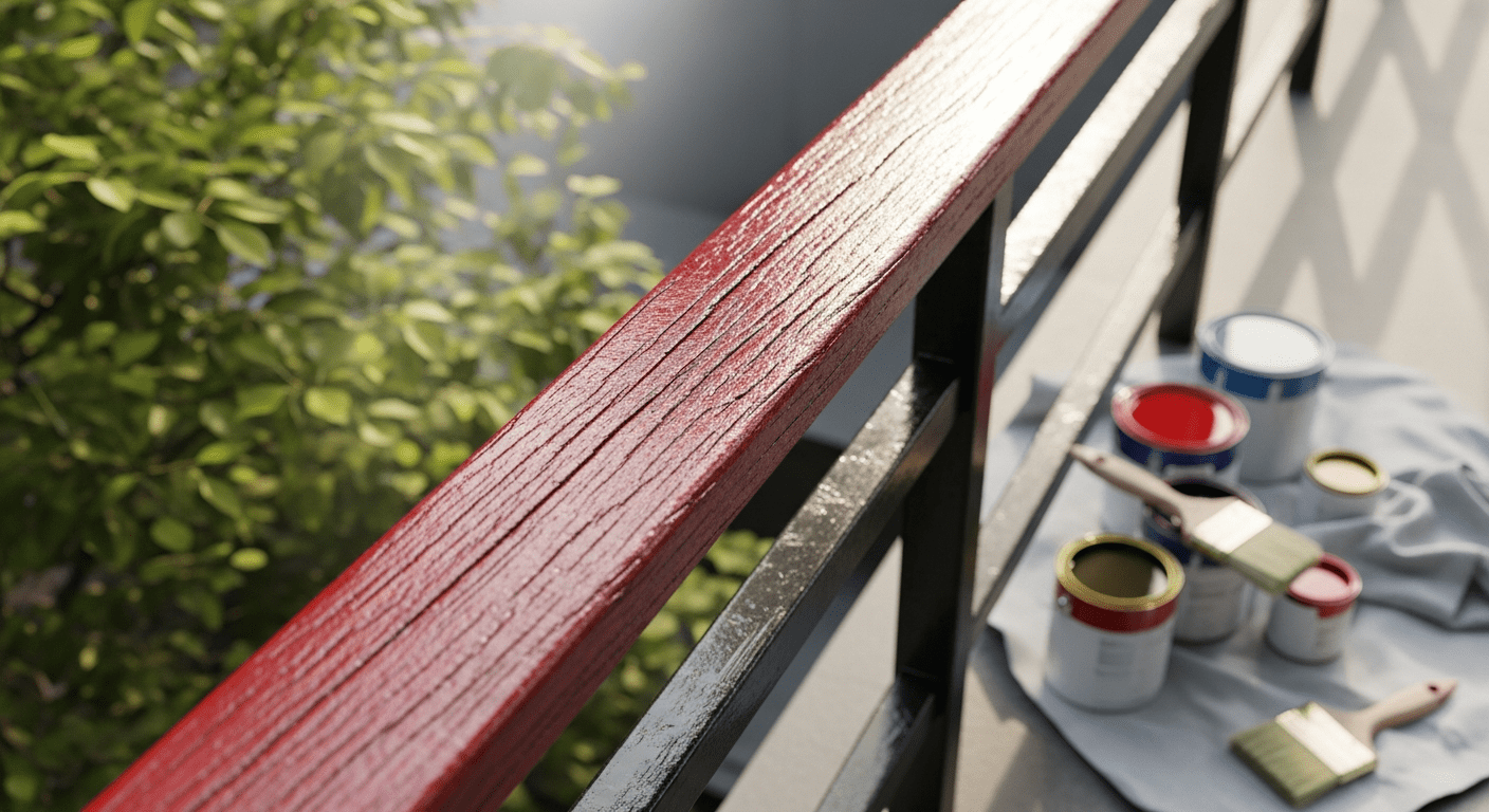 Image for the article 'Enhance Outdoor Railing Maintenance with Decorative Paints' regarding paints industry.