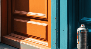 Image for the article 'Enhance Your Exterior Door Aesthetics with Aerosol Spray' regarding paints industry.