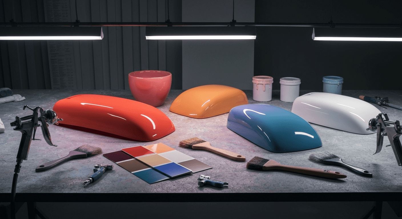 Image for the article 'Enhance Your Home Decor with Coatings for Plastic' regarding paints industry.