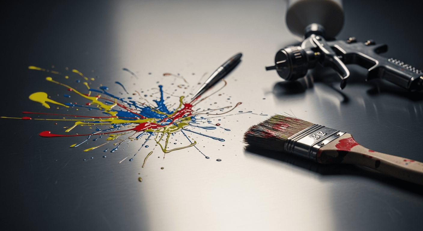 Image for the article 'Essential Painting Techniques for Metal Surfaces' regarding paints industry.