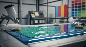 Image for the article 'Essential Techniques for Metal & Glass Coatings in Ahmedabad' regarding paints industry.