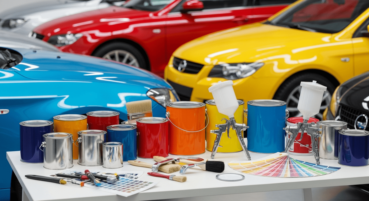 Image for the article 'Explore Automotive Paints for Summer-Ready Vehicles' regarding paints industry.