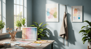 Image for the article 'Explore Soothing Decorative Paints for a Calming Environment' regarding paints industry.