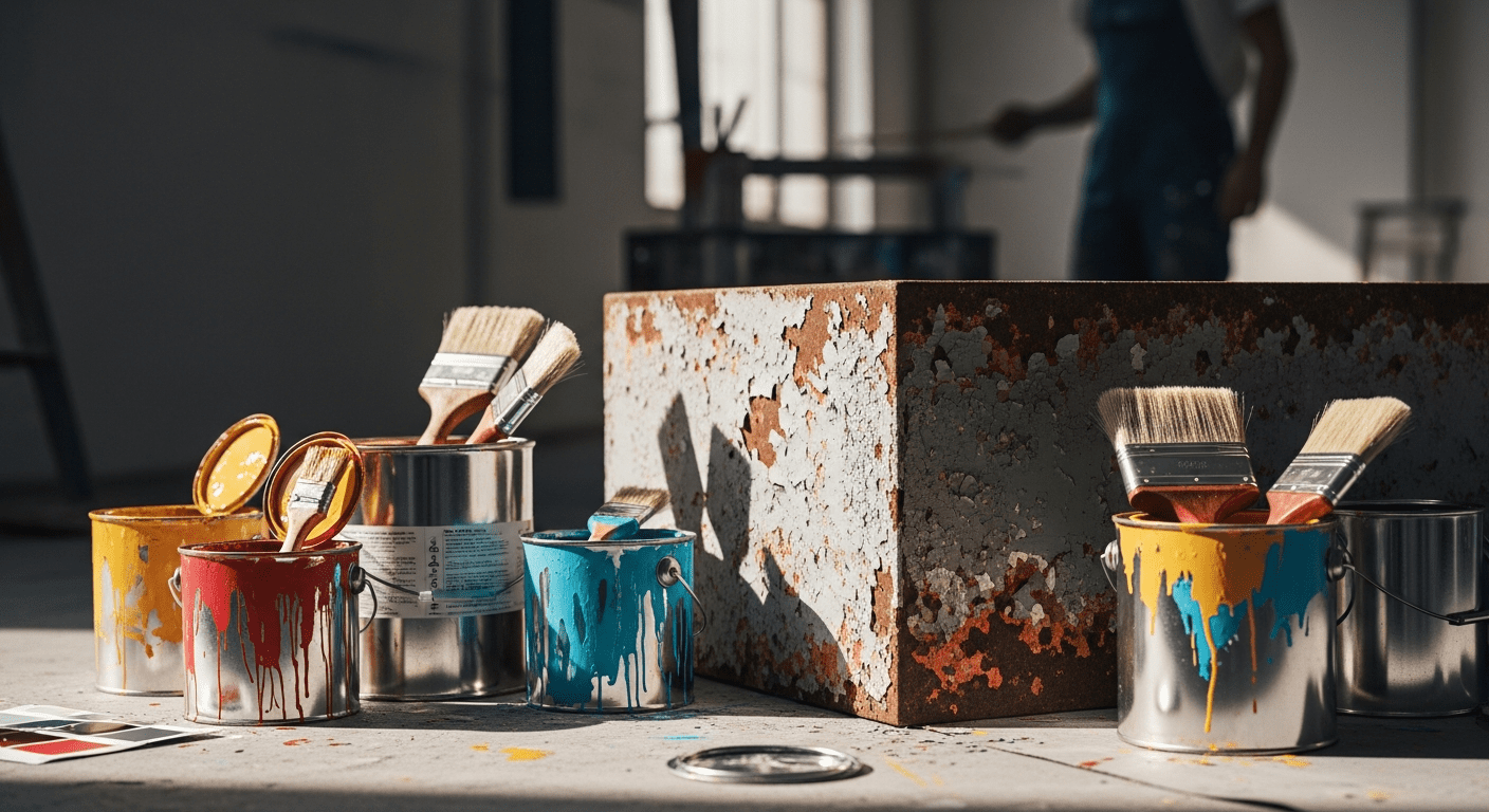 Exploring Industrial Structure and Building Paint Solutions