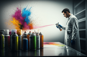 Image for the article 'Innovations in the Aerosol Spray Industry' regarding paints industry.