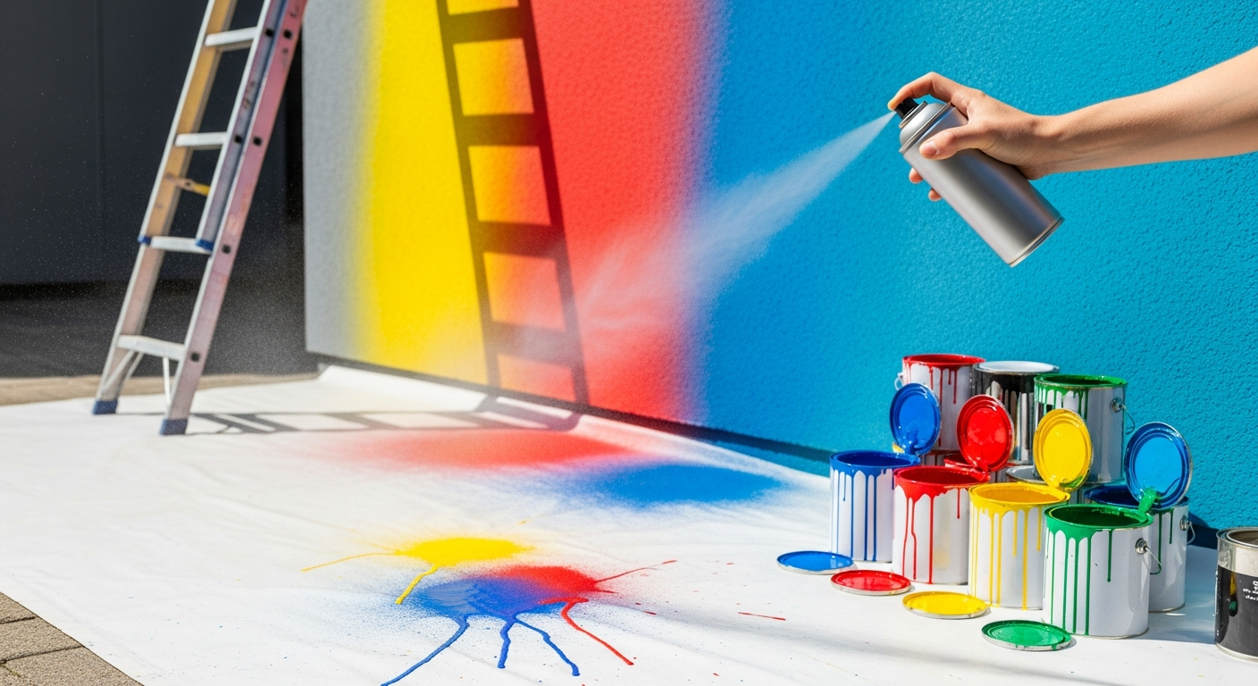 Optimize Exterior Painting with Aerosol Spray