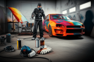 Image for the article 'Optimize Spray Painting Safety Tips for Automotive in Ahmedabad' regarding paints industry.