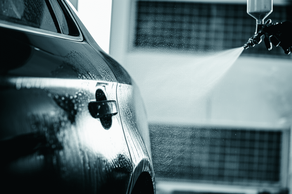 Image for the article 'Preventative Waterproofing Measures for Automotive Coatings' regarding paints industry.