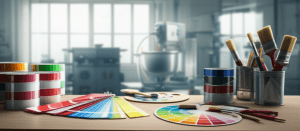 Image for the article 'Simplifying Paint Selection in Production & Manufacturing' regarding paints industry.
