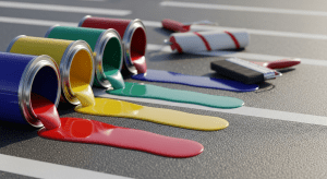 Image for the article 'The Impact of Road and Lane Marking Paints on Health' regarding paints industry.
