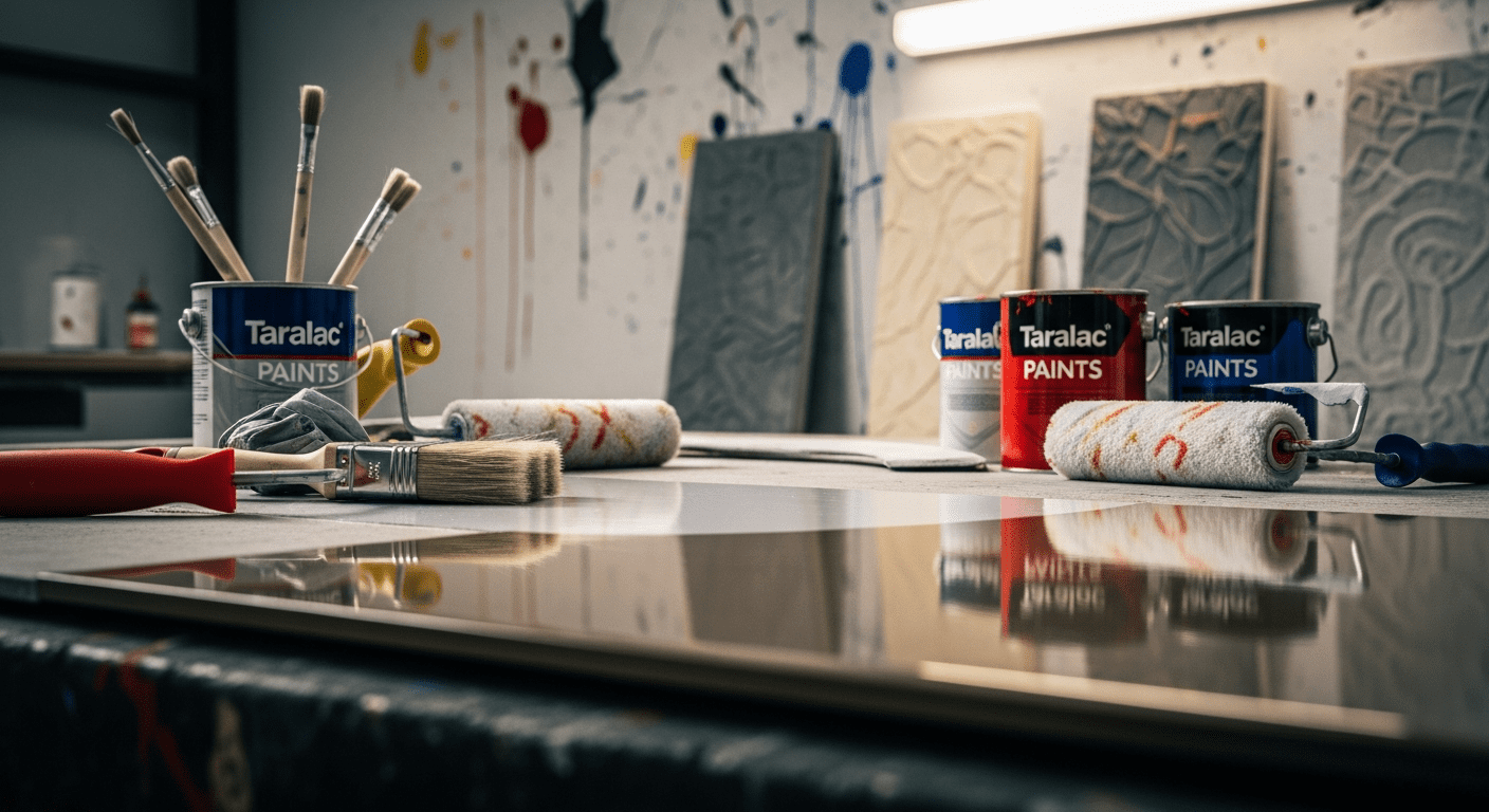 Transform Surfaces with Taralac High Gloss Enamel