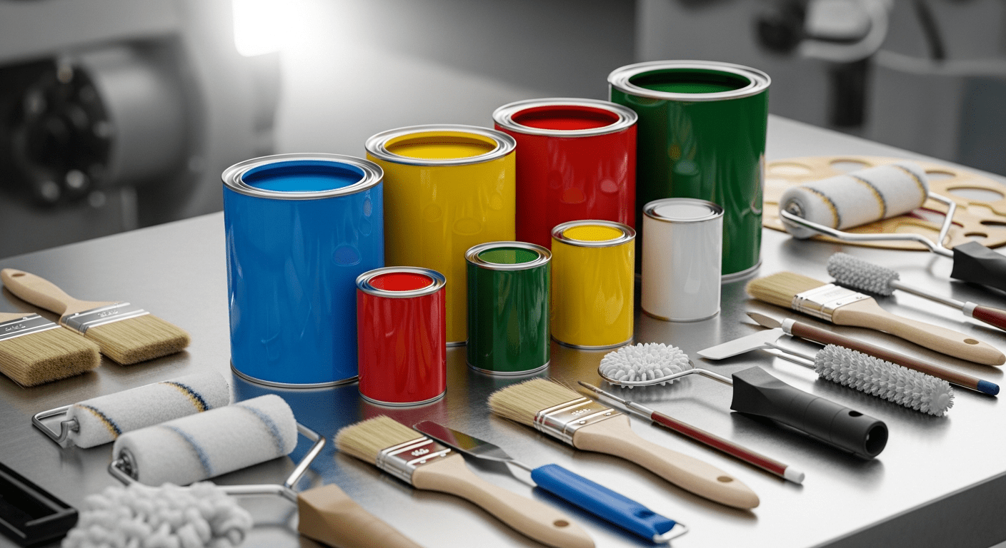 Understand Paint Material Costs in Machinery & Engineering