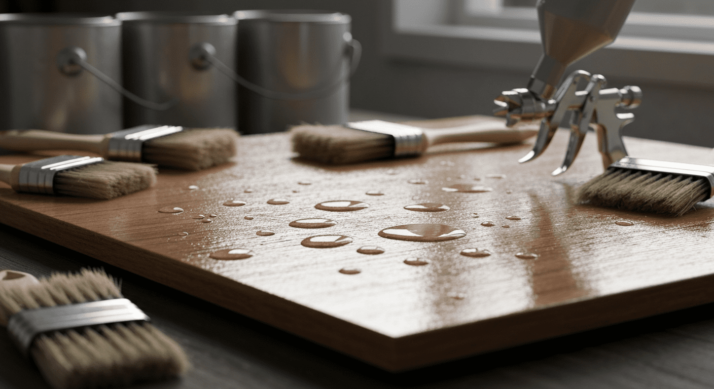 Understanding Water Barrier Technology in Wood Coatings