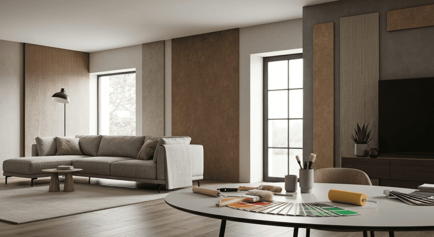 Image for the article 'Utility Power Solutions for Sustainable Wall Coverings in Modern Homes' regarding paints industry.